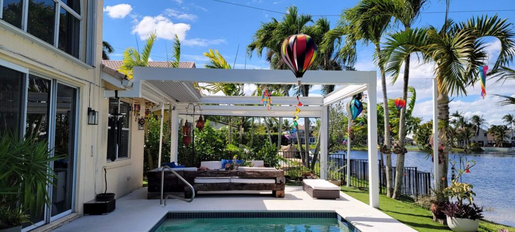 luxury shade structures for high net worth owners