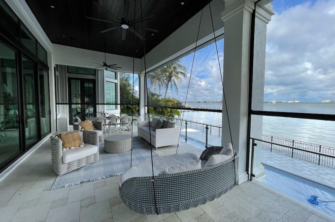 Hurricane screens installed quickly for last-minute storm preparation