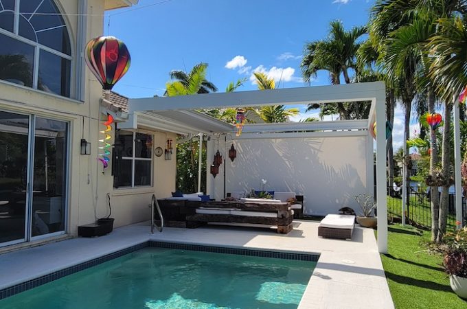 Luxury Outdoor Space for Prospective Buyers