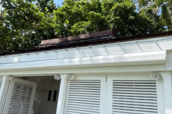 retractable awning over cabana structure in miami beach